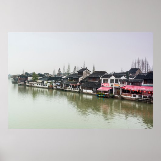 Shanghai, China, 30.03.2017, Historischer Bui aus Poster (Vorne)