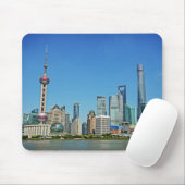 Shanghai, China - Aussicht vom Bund - Mousepad (Mit Mouse)