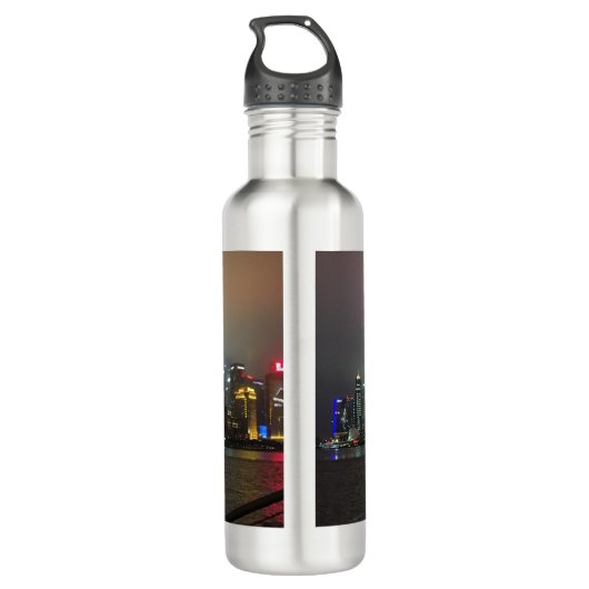 Shanghai, China Edelstahlflasche (Rückseite)