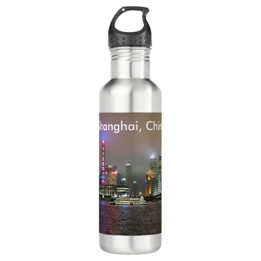 Shanghai, China Edelstahlflasche (Vorderseite)