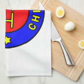 Shanghai-China Handtuch (Viertel Falte)