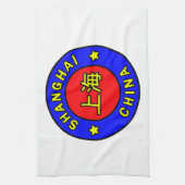 Shanghai-China Handtuch (Vertikal)
