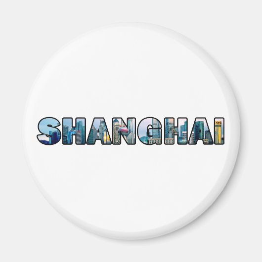 Shanghai-China Magnet (Vorne)