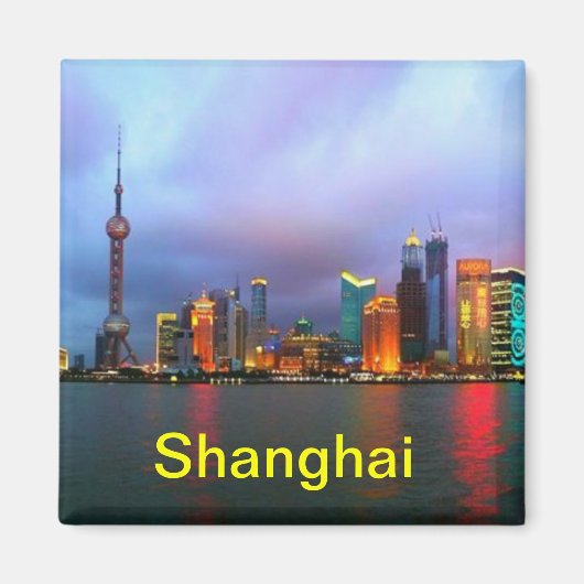 Shanghai-China-Magnet Magnet (Vorne)