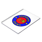 Shanghai-China Notizblock (Linke Seite)