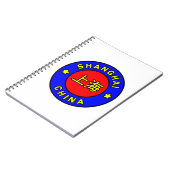 Shanghai-China Notizblock (Linke Seite)