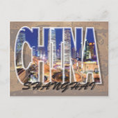 Shanghai, China Postcard Postkarte (Vorderseite)