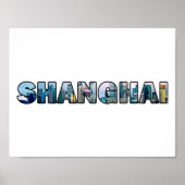 Shanghai-China Poster (Vorne)