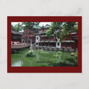 Shanghai, China Postkarte