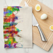 Shanghai China Skyline Geschirrtuch (Viertel Falte)