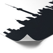 Shanghai, China | Städtekoordinatoren Poster (Ecke)