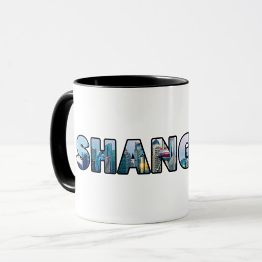 Shanghai-China Tasse (Vorderseite Links)
