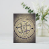 Shanghai, China Utility Cover Postcard Postkarte (Stehend Vorderseite)