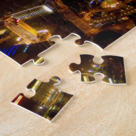 Shanghai China wunderbare Skyline mit modernen Puzzle (Seite)