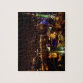 Shanghai China wunderbare Skyline mit modernen Puzzle (Vertikal)