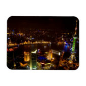 Shanghai China wunderschöne Skyline mit modernem Magnet (Horizontal)