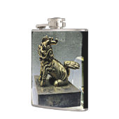 Shanghai Dragon Flachmann (Links)