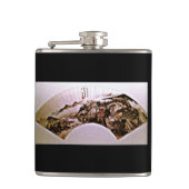 Shanghai Fan Art Flachmann (Vorderseite)