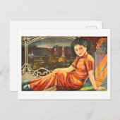Shanghai Girl Postkarte (Vorne/Hinten)