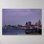 Shanghai Harbour, China Poster (Vorne)