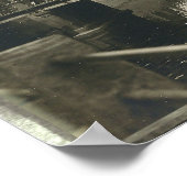 Shanghai Harbour Panorama Print Circa 1928 Poster (Ecke)