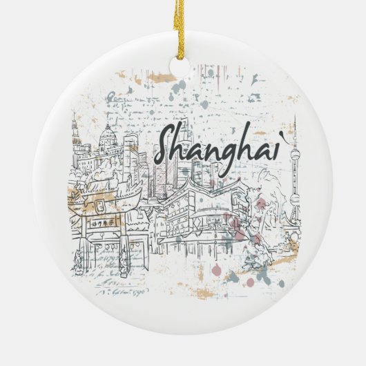 Shanghai Keramikornament (Hinten)