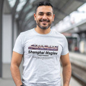 Shanghai Maglev Hochgeschwindigkeitszug SMT Transr T-Shirt