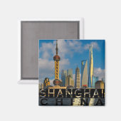 Shanghai Magnet (Vorderseite/Rückseite)