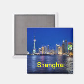 Shanghai-Magnet Magnet (Vorderseite/Rückseite)