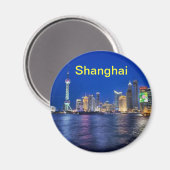 Shanghai-Magnet Magnet (Vorderseite/Rückseite)