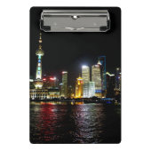Shanghai: Night Mini Clipboard Mini Klemmbrett (Vorderseite)