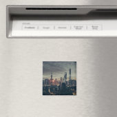 Shanghai Night Skyline Magnet (In Situ (Geschirrspüler))
