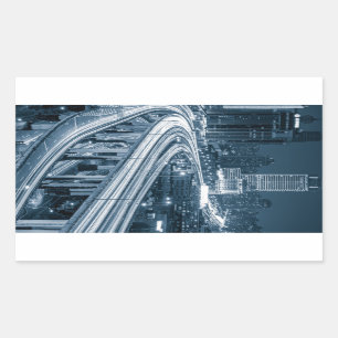 Shanghai Overpass 1 Aufkleber