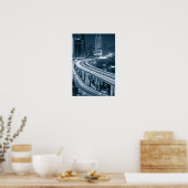 Shanghai Overpass 1 Poster (Küche)