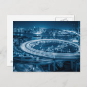 Shanghai Overpass 3 Postkarte (Vorne/Hinten)