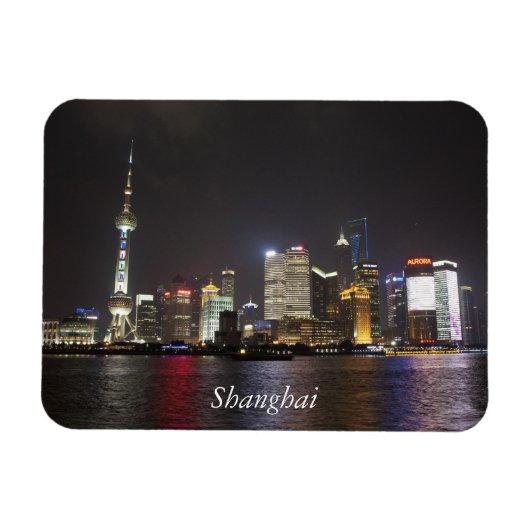 Shanghai PuDong, China Magnet (Horizontal)