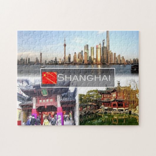 Shanghai - puzzle (Horizontal)