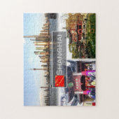 Shanghai - puzzle (Vertikal)