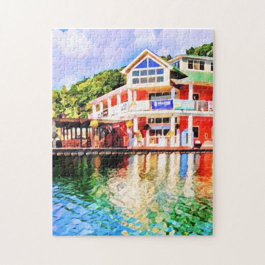 Shanghai Resort Rätsel Puzzle (Vertikal)