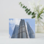 Shanghai Skycrappers China Postcard Postkarte (Stehend Vorderseite)