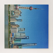 Shanghai Skyline aus dem Bund - 20x20 - 676 Stk. Puzzle (Horizontal)