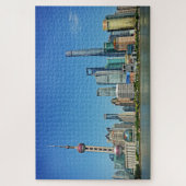 Shanghai-Skyline von der Promenade - 20x30 - 1014 Puzzle (Vertikal)