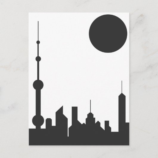 Shanghai Sunshine Postkarte (Vorderseite)