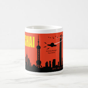 Shanghai - SWFC-Außerirdischen Kaffeetasse