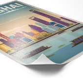 Shanghai Vintag Fotodruck (Ecke)