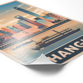 Shanghai Vintag Fotodruck (Ecke)