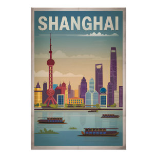 Shanghai Vintag Poster