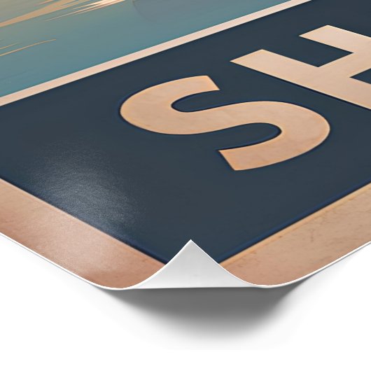 Shanghai Vintag Poster (Ecke)