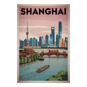 Shanghai Vintag Poster