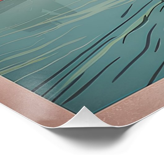 Shanghai Vintag Poster (Ecke)